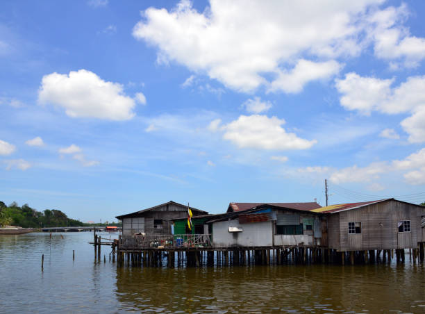 istock Kampong Pemacha water village, Bandar Seri Begawan, Brunei Darus 825355638
