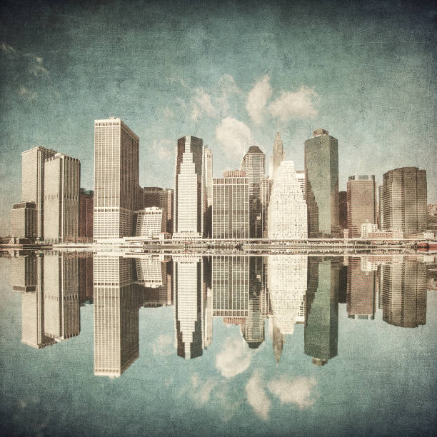 istock grunge image of new york skyline 825356280