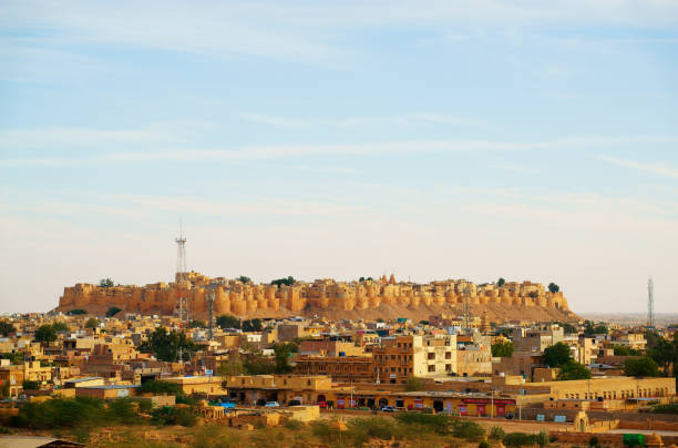 istock Cityscape, Jaisalmer, Rajasthan, India 825364648