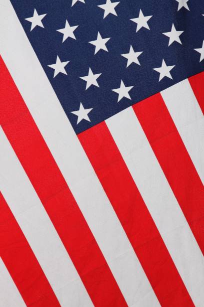 istock Close-up Of An American Flag 825367780