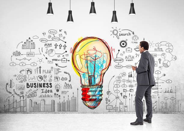 istock African American businessman, good idea 825376424