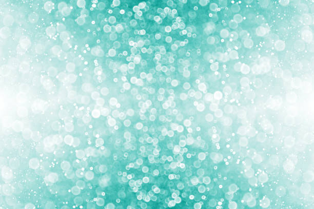 istock Teal and Turquoise Christmas Party Invite Background 825383428