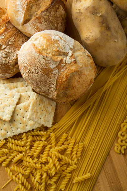 cereals, and rice and potatoes