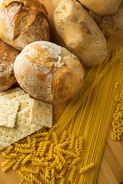 istock cereals, and rice and potatoes 825383580