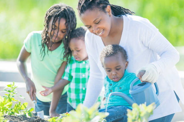 istock Family Gardening 825387408