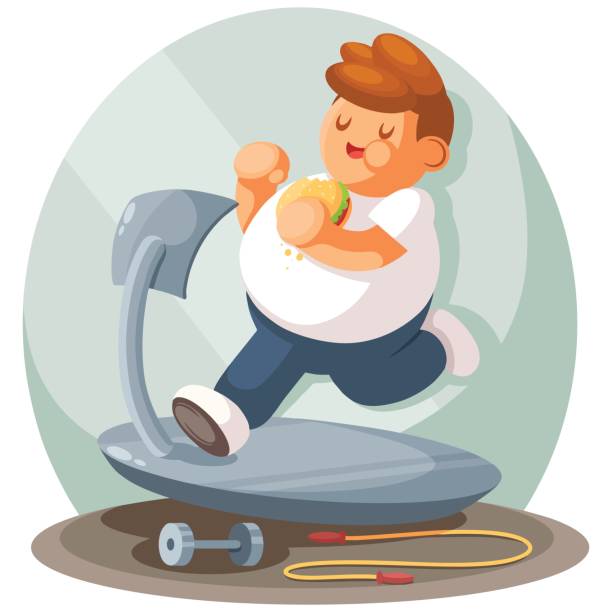 2,420 Fat Boy Illustrations & Clip Art - iStock | Fat boy run, Fat boy  slim, Cute fat boy