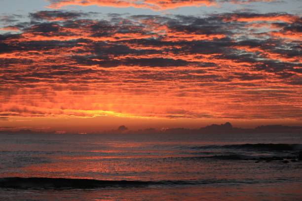 Sunrise at Dee Why Beach in Sydney Australia