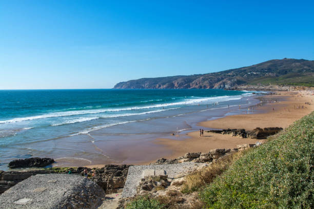 istock Guincho beach in Cascais, Portugal. 825405580