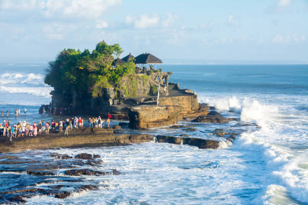 istock Indonesian temple Tanha Lot in Bali 825408802