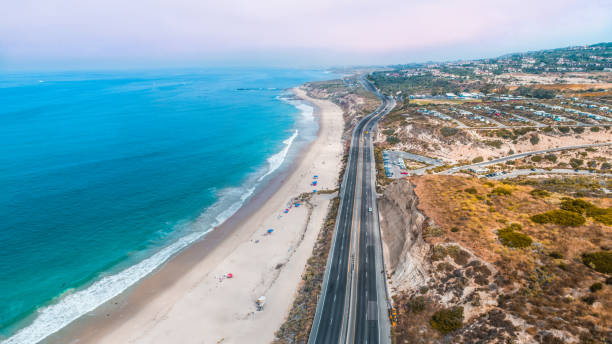 istock Aerial View of Crystal Cove State Beach 825416136