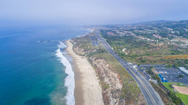 istock Aerial View of Crystal Cove State Beach 825416334