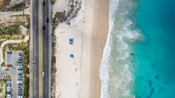 istock Aerial View of Crystal Cove State Beach 825416502