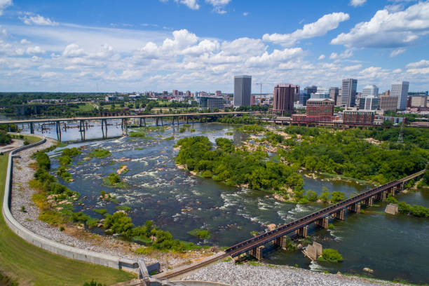 istock Aerial photo Richmond VA 825417332
