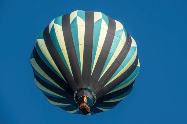 istock Hot Air Balloon, Flame and Basket 825424562