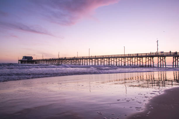 istock Beautiful Newport Beach Pier Sunset 825424814