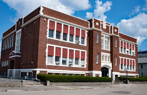 istock Old Renovated Catholic School 825431160