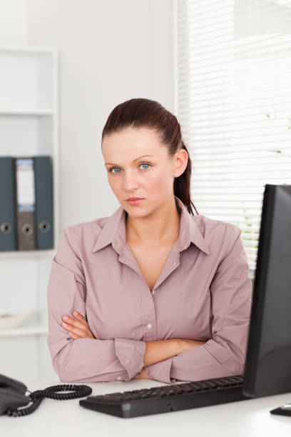 istock Businesswoman in her office 825442784