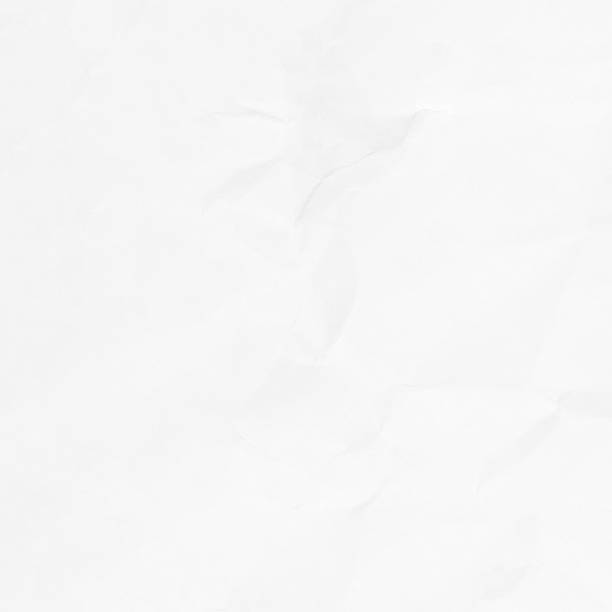 istock Crumpled white paper texture background for business education and communication concept design. 825443348