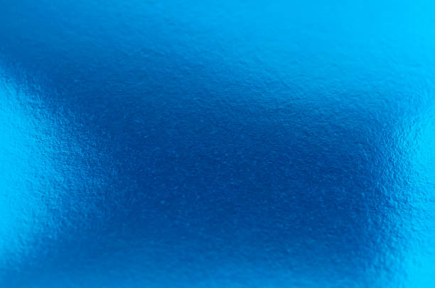 istock Metallic paper blue color. Background 825473954