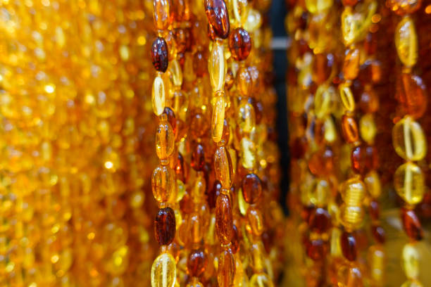 istock Jewelery from the Baltic amber 825477538