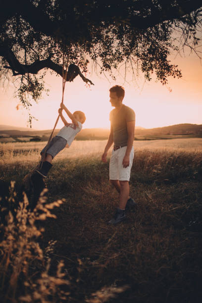 istock Father and son making memories for life 825481898