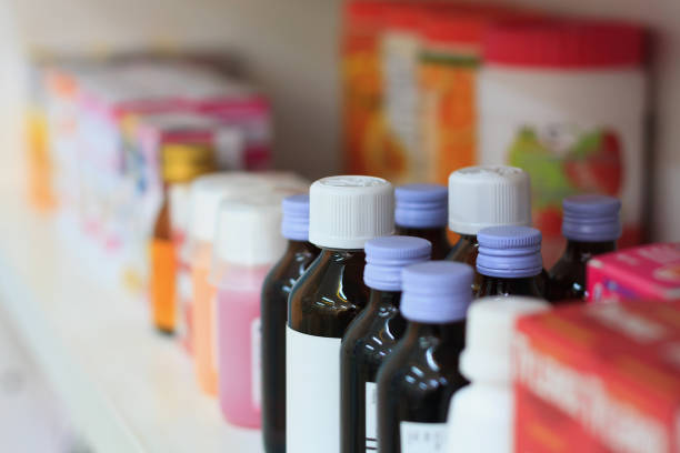 istock medicine bottles in the pharmacy 825493862