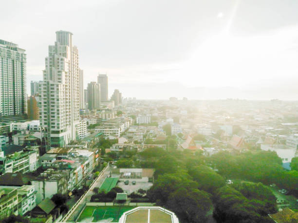 istock blurred city building in Bangkok 825494488