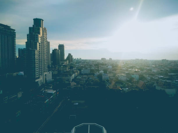 istock blurred city building in Bangkok 825494552