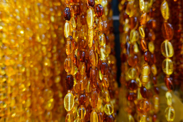 istock Jewelery from the Baltic amber 825499606
