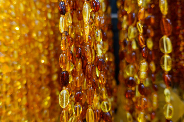 istock Jewelery from the Baltic amber 825499664