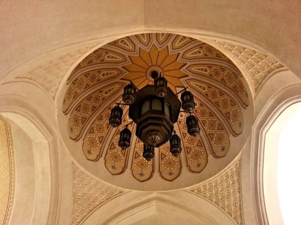 istock Chandelier of The mosque 825515736