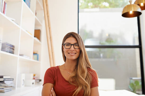 istock The smile of a successful home based business owner 825522892