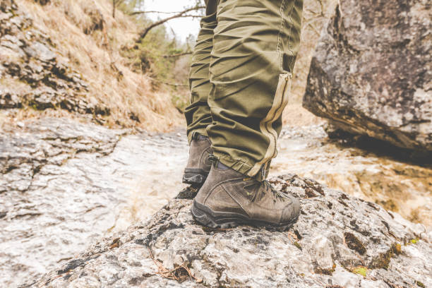 istock exploring the little creek - outdoor activity italian Alps 825527680