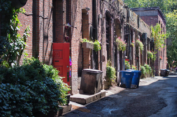 Backstreet in Pioneer Square, Seattle
