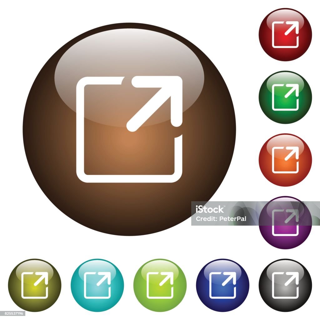 Maximim Button Icon Maximize Window Color Glass Buttons Stock Illustration - Download Image ...