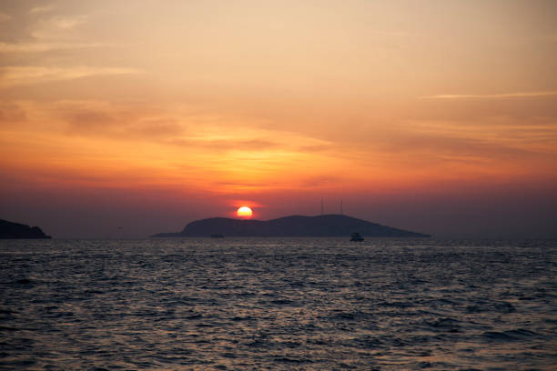 istock Sunset on the Prince Islands 825551914