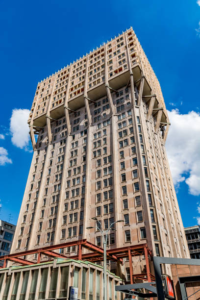 istock Velasca Tower - Torre Velasca in Milan on a beautiful day, Italy 825558508