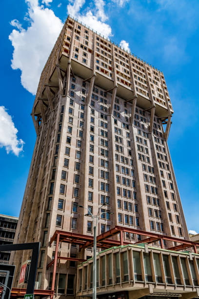 istock Velasca Tower - Torre Velasca in Milan on a beautiful day, Italy 825558578