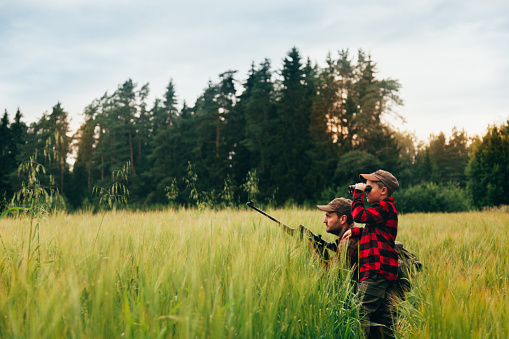 Real hunter, northern Europe