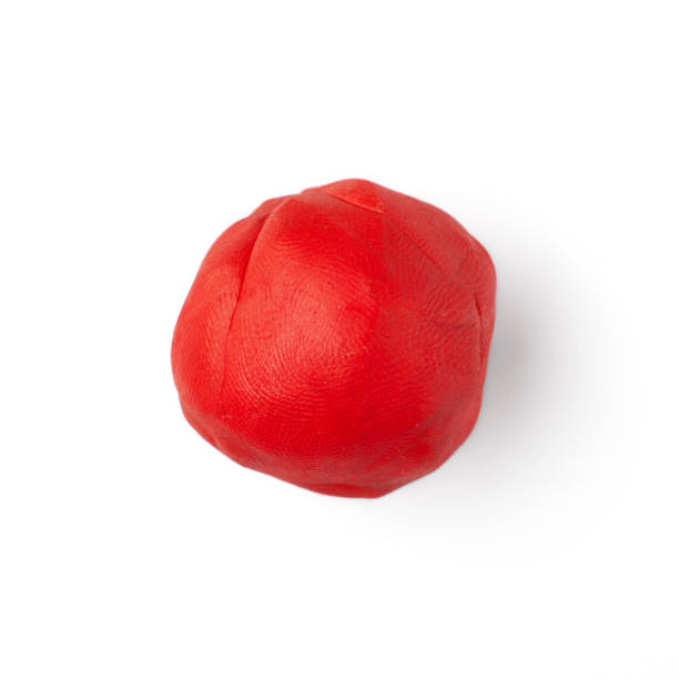 istock red piece of plastic on a white background 825565220