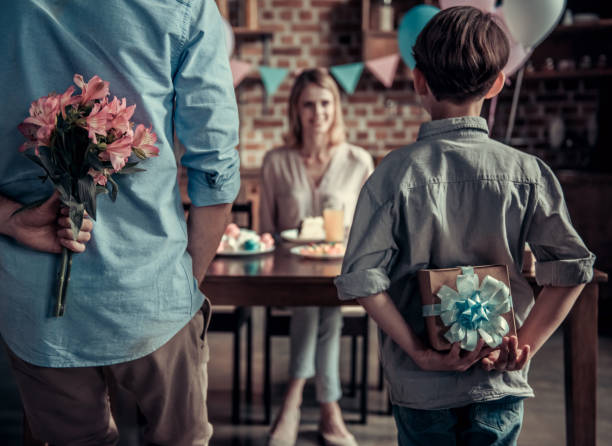 istock Family celebrating birthday 825565360