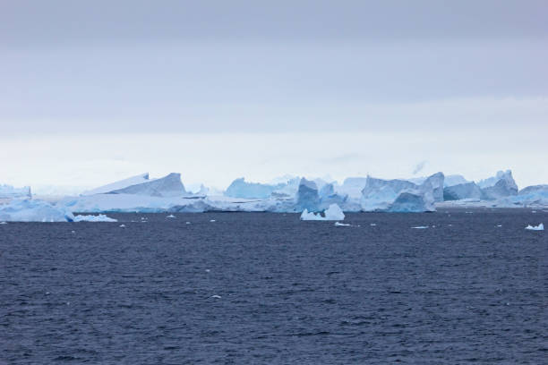 istock Antarctic landscape, icebergs, mountains and ocean, Antarctic Peninsula 825569932