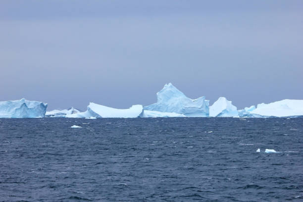 istock Antarctic landscape, icebergs, mountains and ocean, Antarctic Peninsula 825573896
