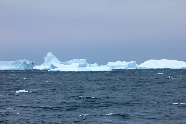 istock Antarctic landscape, icebergs, mountains and ocean, Antarctic Peninsula 825574058