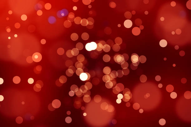 istock Abstract background. Red gold-colored blur. Circle blur 825585318