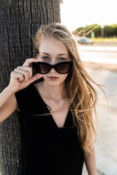 istock Blond woman in California 825597546