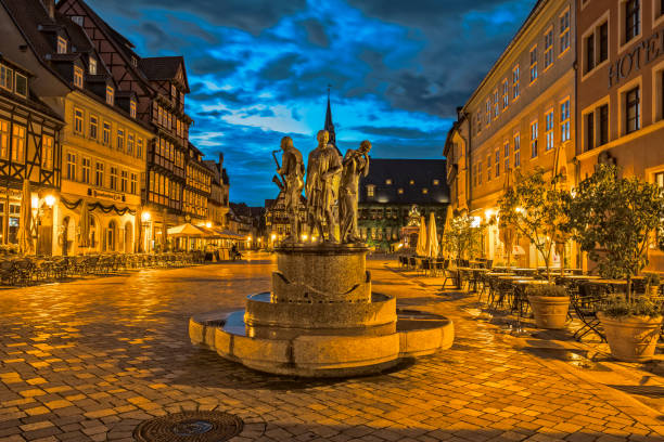 istock quedlinburg market monument 825604234