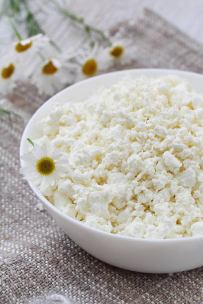 istock Cottage cheese in a bowl 825617676