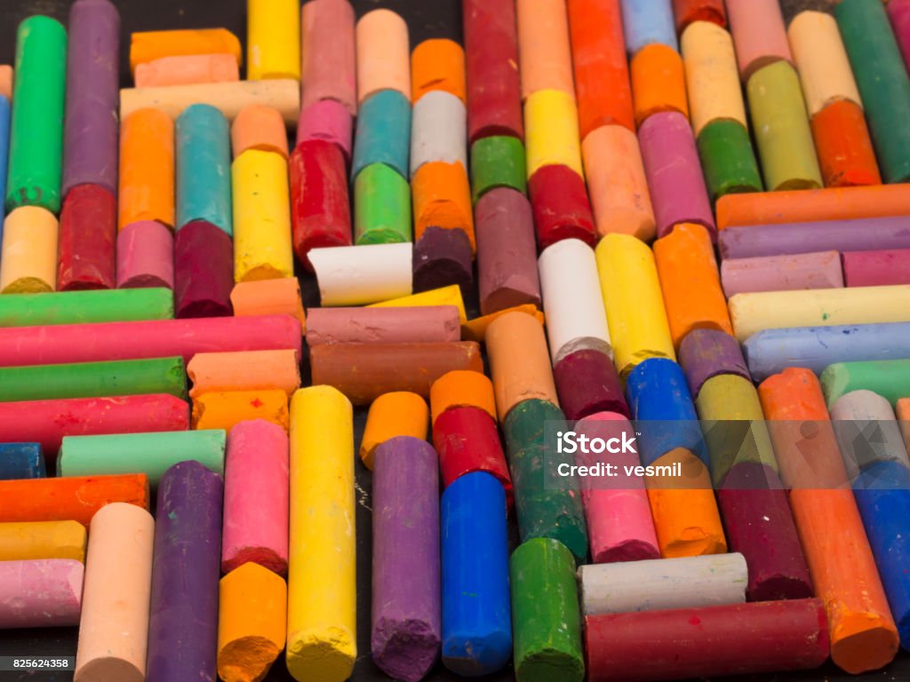 Pensar en colores, concepto de motivación - Foto de stock de Amarillo - Color libre de derechos