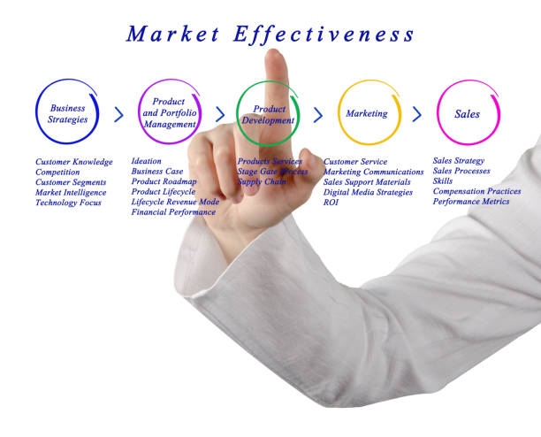 istock Diagram of Market Effectiveness 825632244